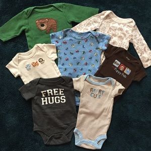 Newborn, boys, onesie Bundle